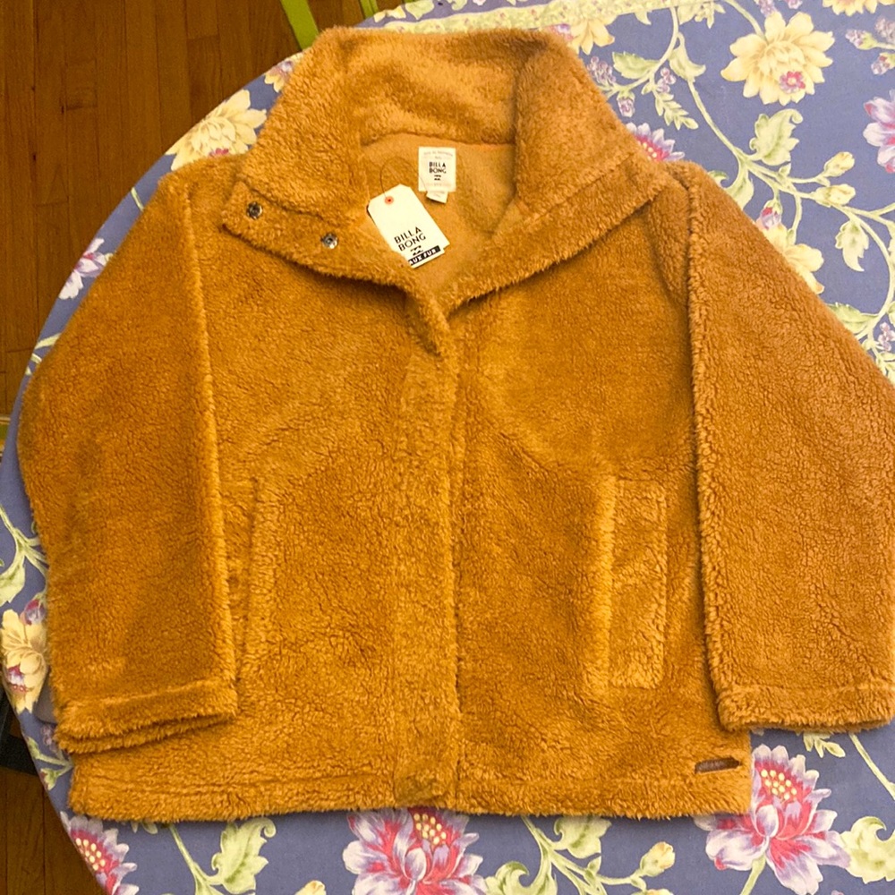 Women’s Billabong Faux Fur Jacket - Size L